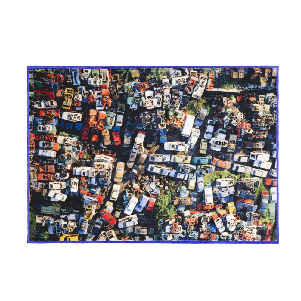 Art beyond the wall: Giannini’s aerial images become rugs
